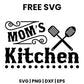 Mom's Kitchen SVG Free – Kitchen Quote Design-8SVG