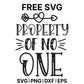 Property Of No One Bold SVG Free – Bold Independence Design-8SVG