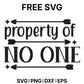 Property Of No One Mini SVG Free – Independence Quote Design-8SVG