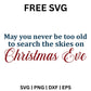 Search the Skies on Christmas Eve SVG Free – Christmas Quote Sign-8SVG