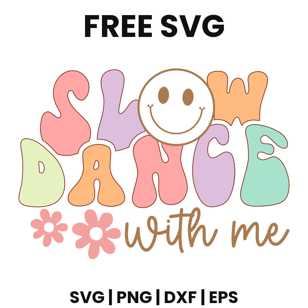 Slow Dance With Me SVG