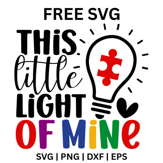 This Little Light Of Mine SVG Free