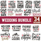 34+ Wedding Svg Bundle Cut File For Cricut- 8SVG