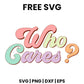Who Cares SVG