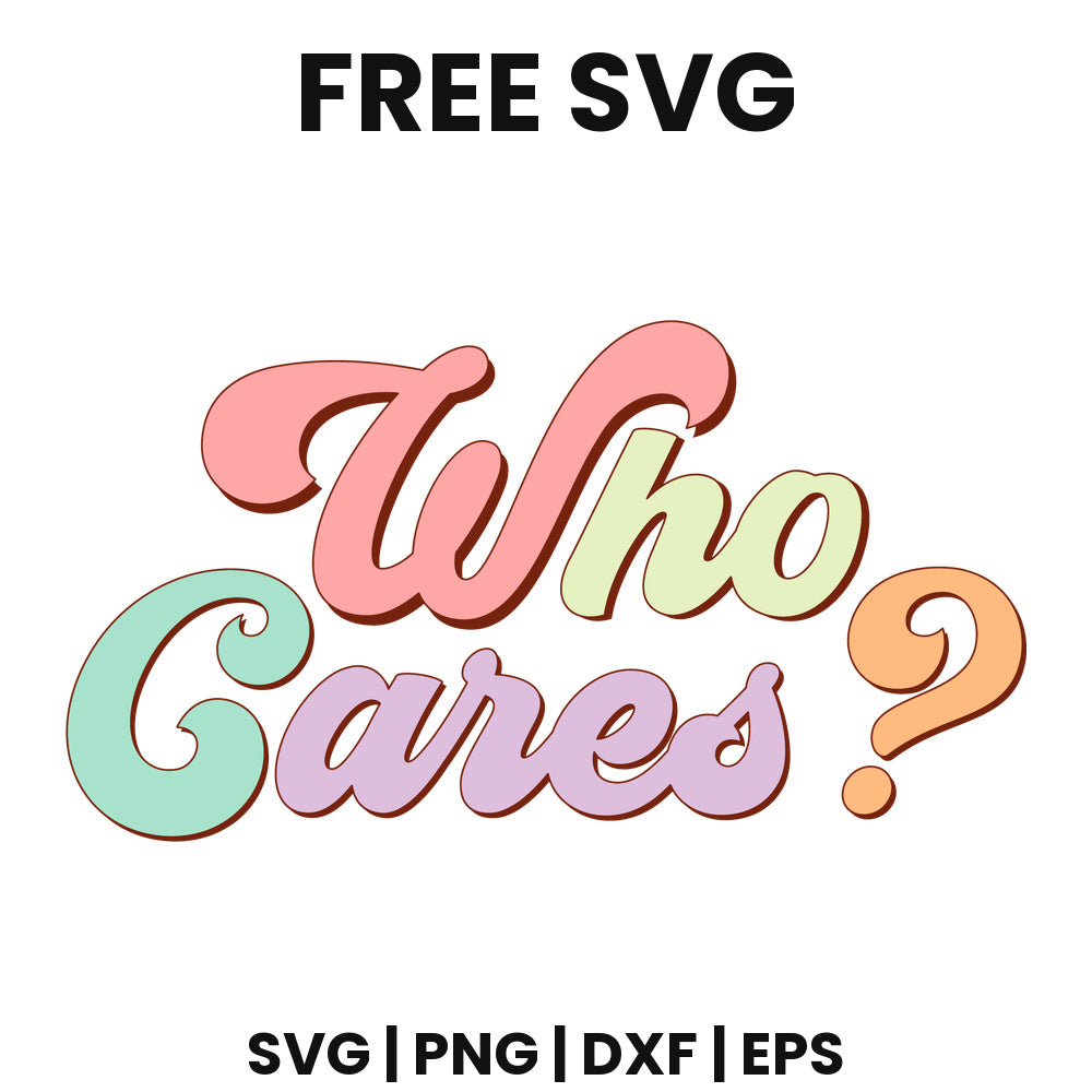 Who Cares SVG