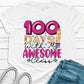 100 days of school +40 svg design- 8SVG