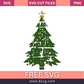 Chrismas Tree star pattern christmas symbol SVG Free And Png Download-8SVG