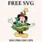 Mickey Christmas Tree SVG Free File For Cricut & Silhouette