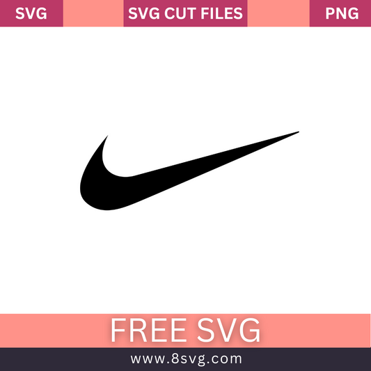 Nike logo 2025 svg free