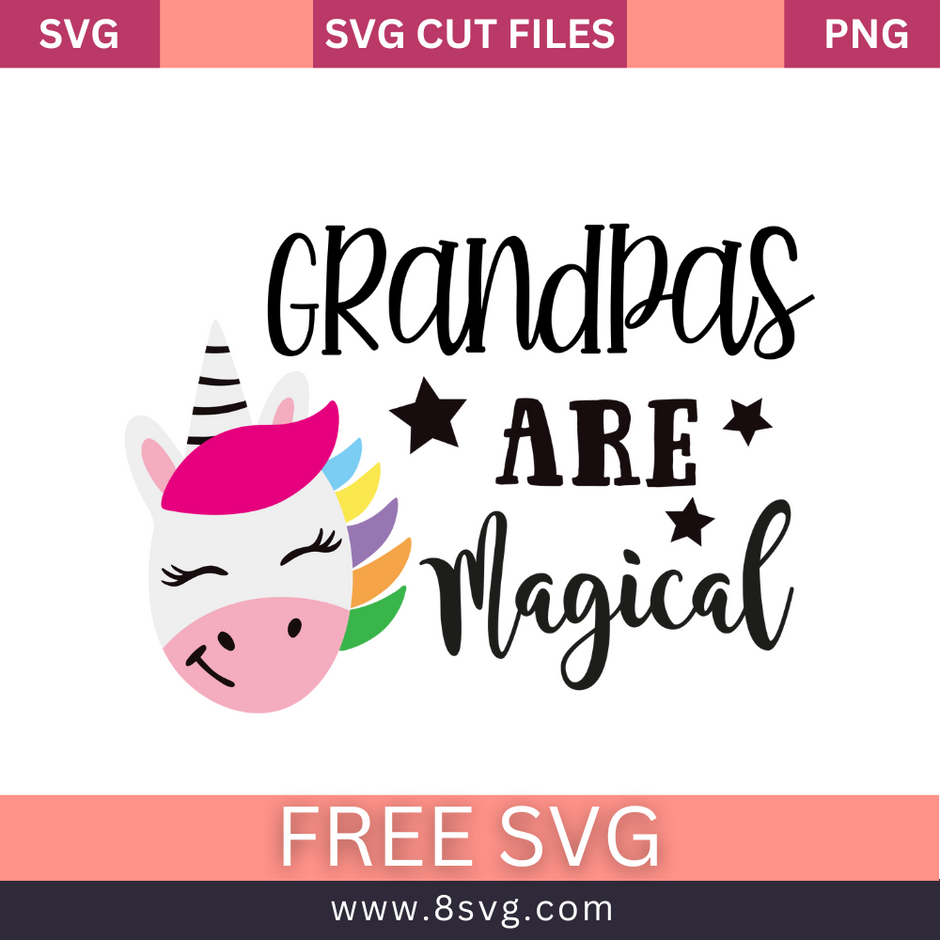 40+ Grandpa SVG Free - Cut Files For Cricut & Silhouette – RNOSA LTD | 8SVG
