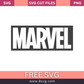 Marvel SVG Free Cut File For Cricut Download- 8SVG
