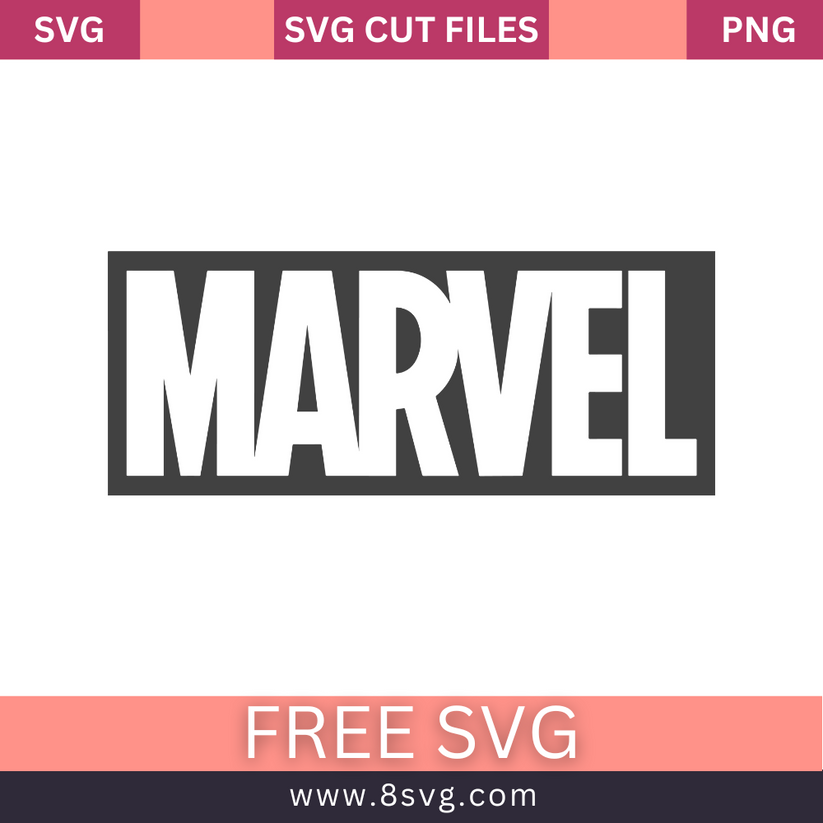 Marvel SVG Free Cut File For Cricut Download – RNOSA LTD | 8SVG