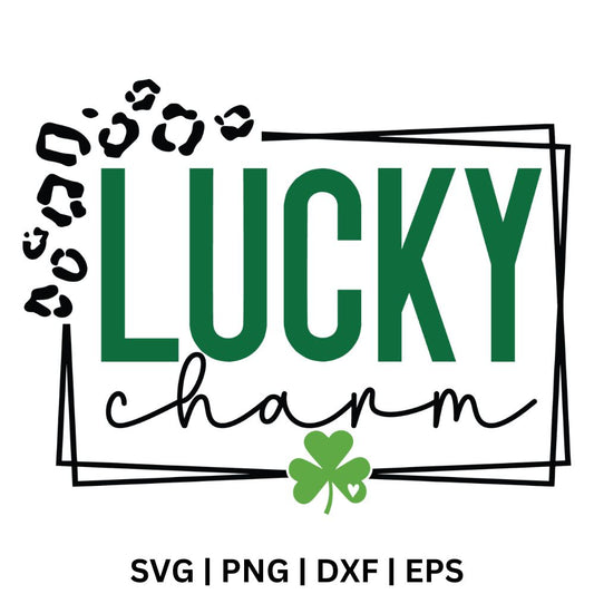 Lucky Charm SVG Free Cut File for Cricut & PNG
