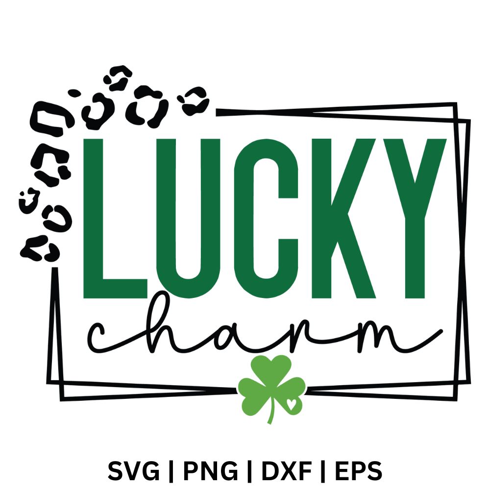 Lucky Charm SVG Free Cut File for Cricut & PNG-8SVG