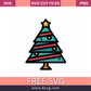 Cute Chrismas Tree star SVG Free And Png Download-8SVG