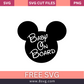 Mickey Baby on Board Disney Svg Free Cut File For Cricut- 8SVG