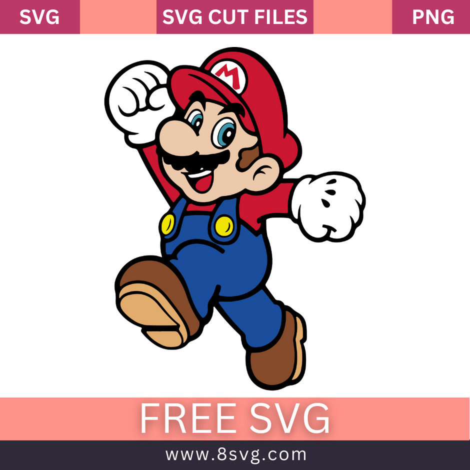 15+ Free Super Mario SVG Download | High-Quality Logo PNG – RNOSA LTD ...