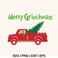 Truck Car Grinch SVG Free File For Cricut & Silhouette-8SVG