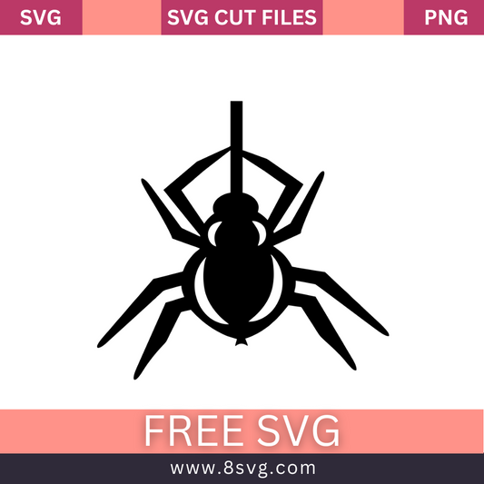 Spider Female Witch SVG Free Cut File for Cricut- 8SVG