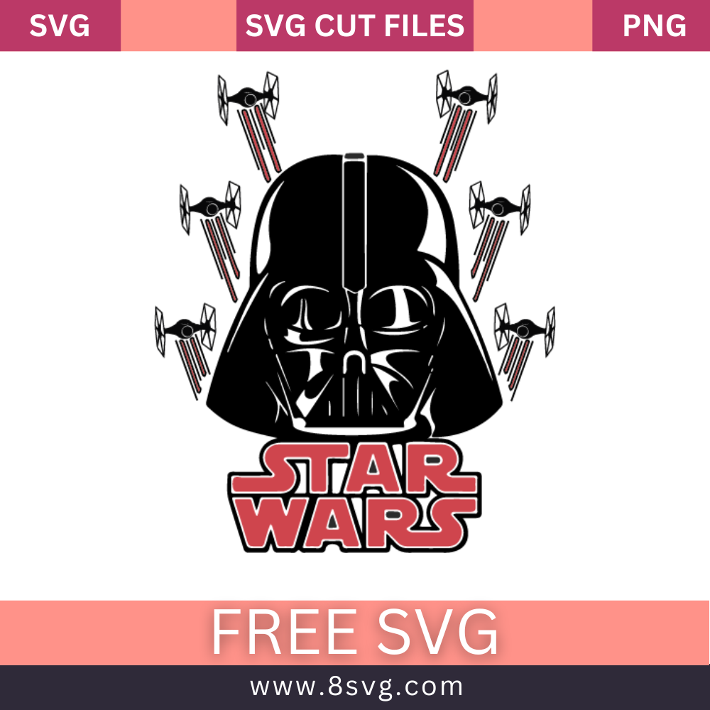 Star Wars Darth Vader SVG Free Download for Cricut Crafts- 8SVG