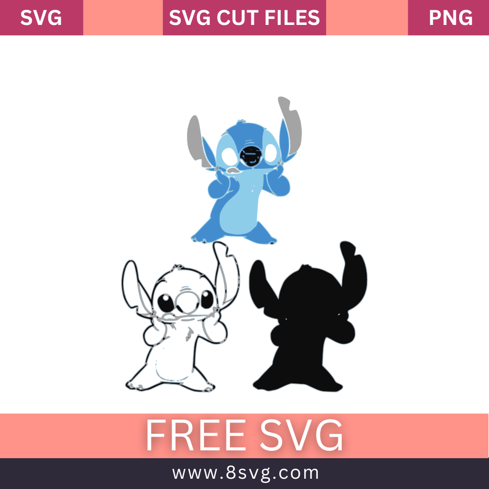 Stitch Layering Svg Free Cut File For Cricut- 8SVG
