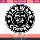 Star Wars Coffee Starbucks SVG Free Silhouette Download- 8SVG