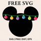 Disney Christmas ornament SVG Free For Cricut or Silhouette-8SVG
