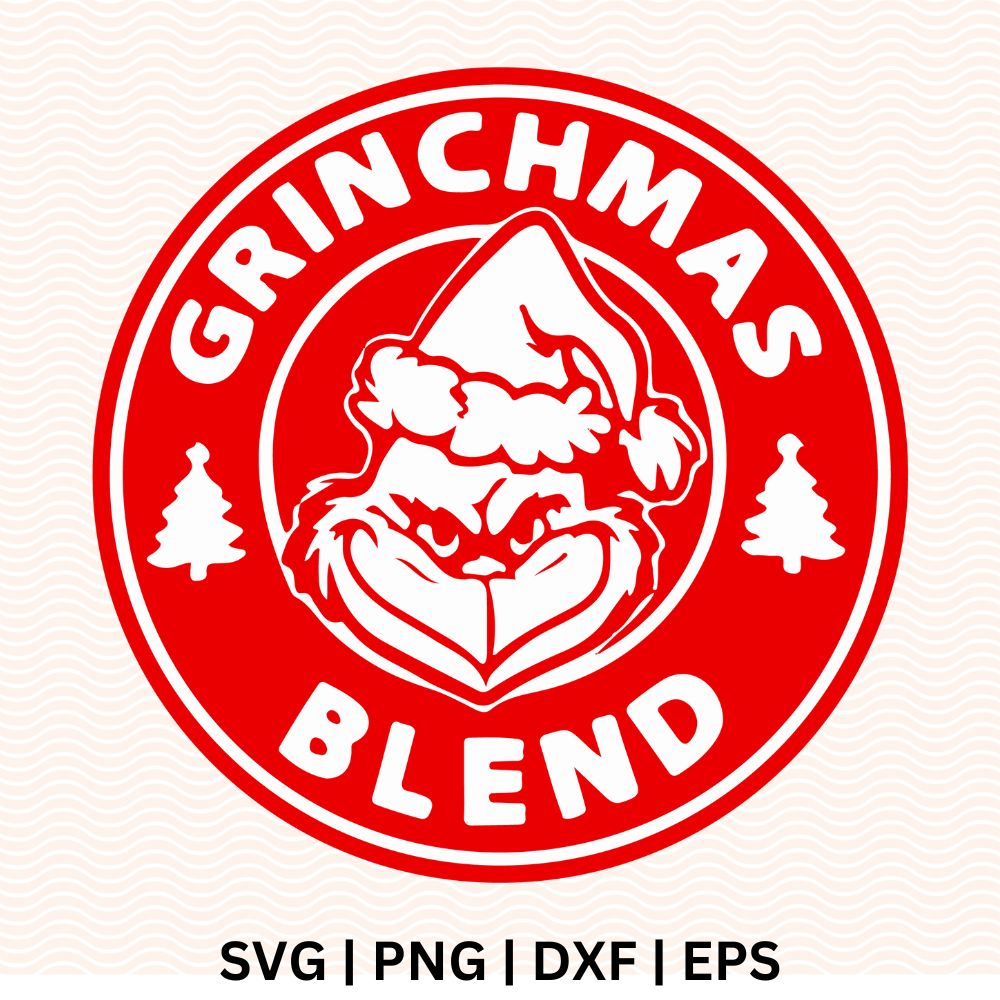 Grinchmas Statbucks Grinch SVG Free File For Cricut & Silhouette-8SVG