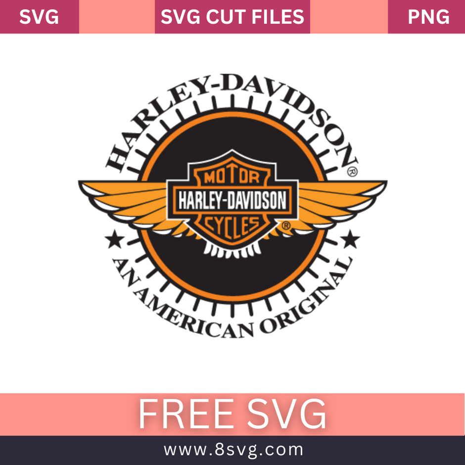 21+ FREE Harley Davidson SVG Files | LOGO PNG, VECTOR For Cricut ...