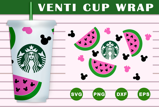 Abstract Pattern Starbucks Cup Svg – Starbucks Cold Cup Wrap SVG, Full Wrap  For Personalized Starbucks Cups, Cricut Cut Files