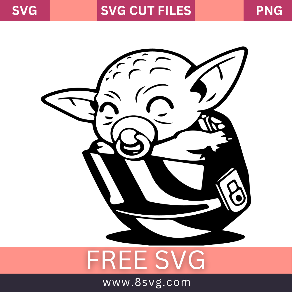 Jedi Baby Yoda SVG Free And Png Download – RNOSA LTD | 8SVG