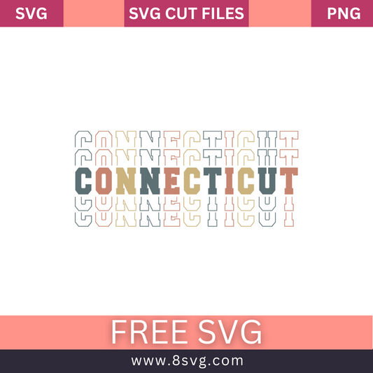 Connecticut stack retro vintage SVG Free PNG Download-8SVG