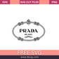 PRADA MILANO Svg free Cut File for Cricut- 8SVG