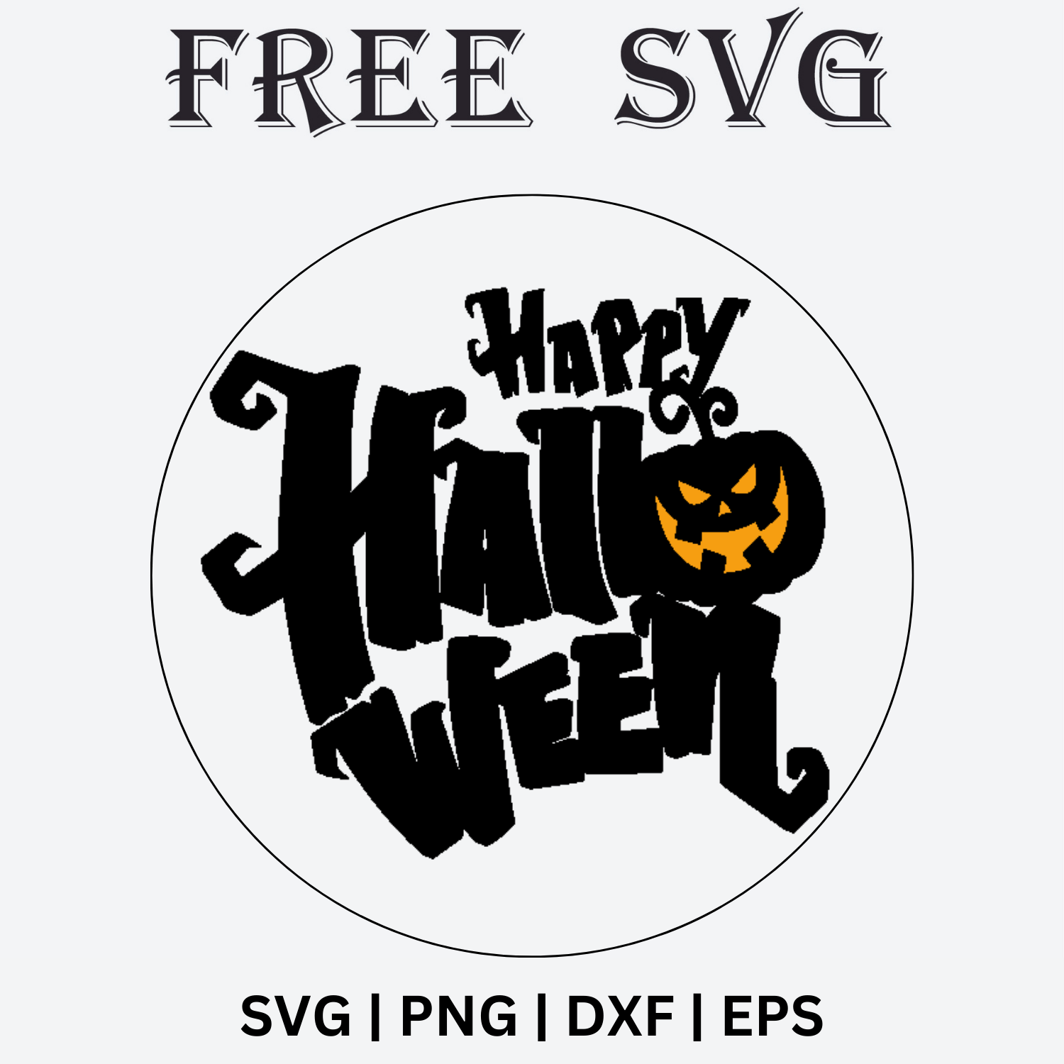 Pumkin Happy Halloween keychain SVG free and PNG-8SVG
