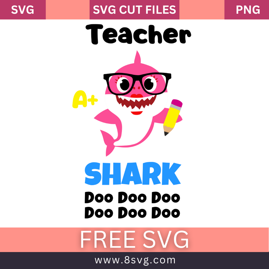 Free Teacher SVG - Cut Files for Cricut | 8SVG – 8SVG