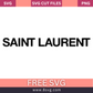 saint laurent SVG And PNG Free Download- 8SVG