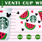 Watermelon coffe Starbucks Wrap SVG Free And Png Download- 8SVG