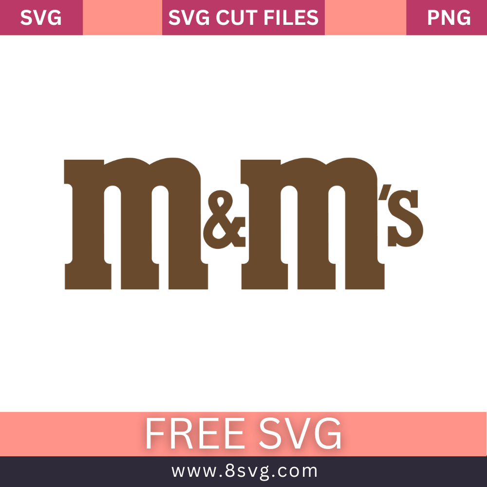 MMs Logo SVG Free Cut File File For Cricut- 8SVG