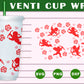 Cupid Rose Venti Cup Wrap SVG Free And Png Download- 8SVG