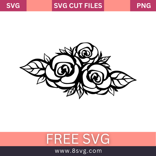 Rose Svg Free Cut File For Cricut- 8SVG