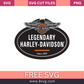 Legendary Harley Davidson Since 1903 SVG Free Cut File- 8SVG