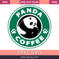 PANDA Starbucks Logo SVG Free And Png Download- 8SVG