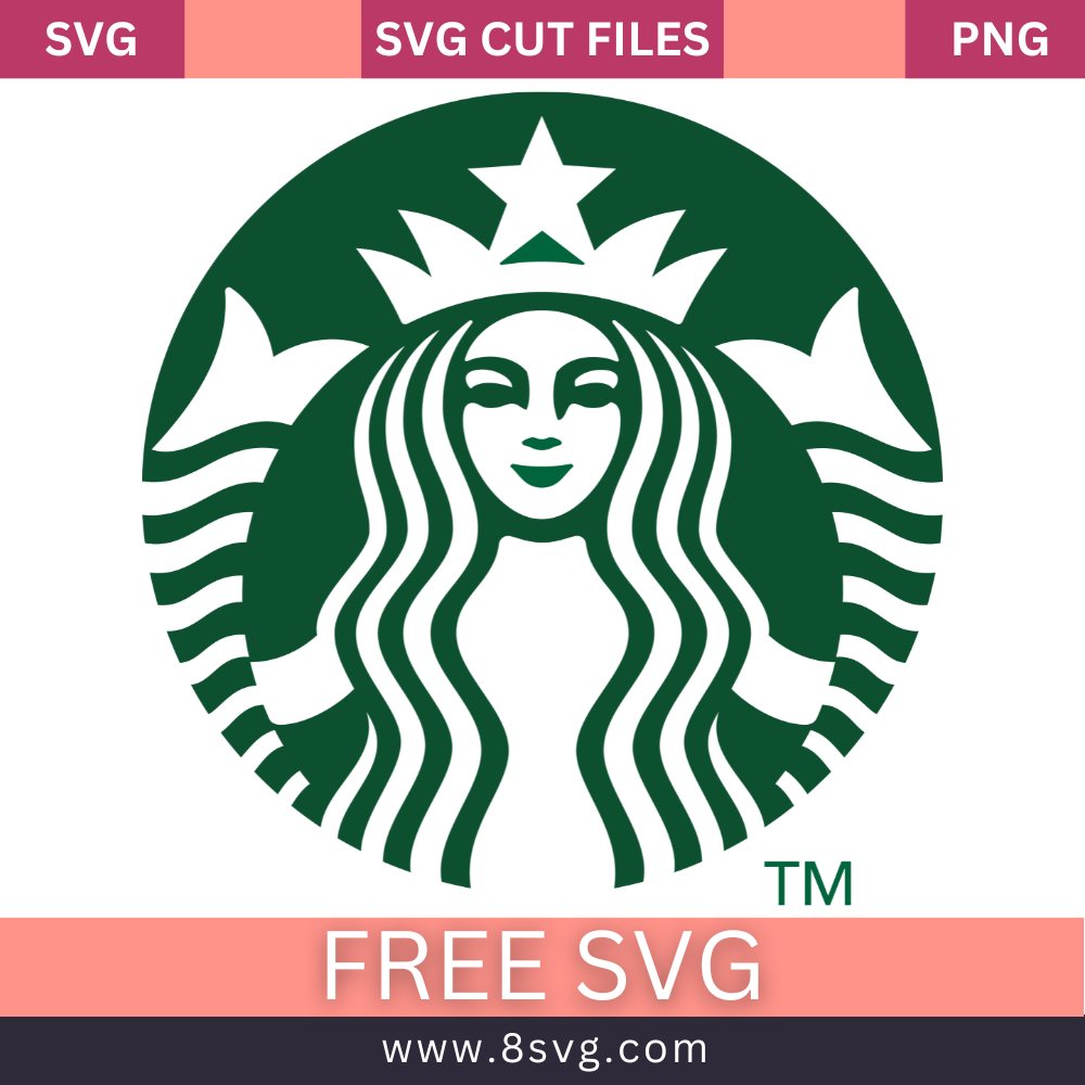 Starbucks Logo Svg Free Cut File For Cricut- 8SVG