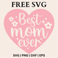 Best Mom Ever SVG Free File and PNG For Cricut & Silhouette-8SVG