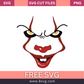 Penny wise Face 2 Svg Free Cut File For Cricut- 8SVG