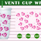 Diamond Venti Cup Wrap SVG Free And Png Download- 8SVG