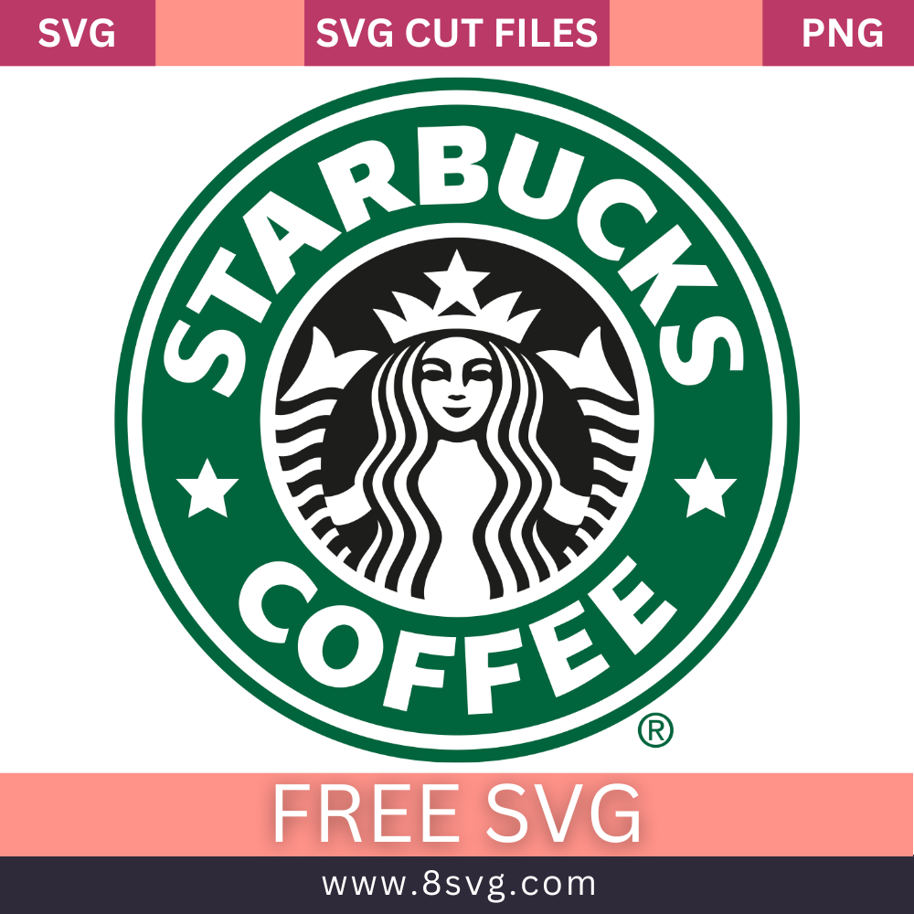 Starbucks Logo SVG - Free Download - Vector Icon & SVG- 8SVG