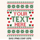 Ugly Christmas Sweater Pattern SVG Free & PNG for Cricut & Silhouette