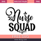 Nurse squad SVG Free Cut File for Cricut- 8SVG
