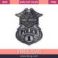 Harley davidson police logos SVG Free And Png Download- 8SVG